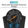 Portable High Pressure Bicycle Foot Pedal Pump with Gauge Quick Inflator Pump Electric Motorcycle Car Basketball Inflator