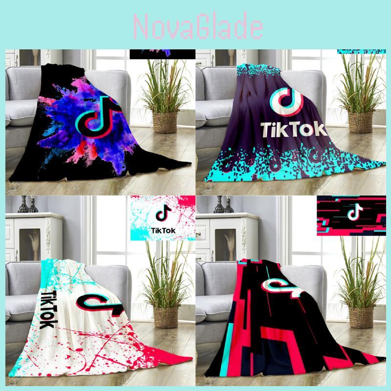 Super Soft Tik Tok Flannel Blanket Ideal For Kids Birthday Gift And Cold Weather