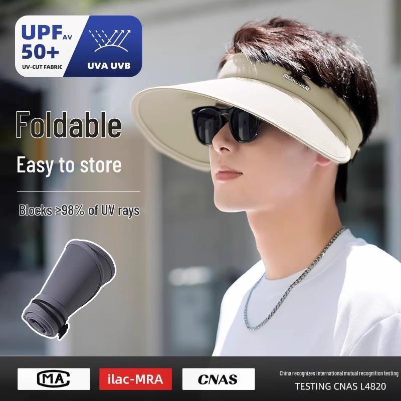 14cm Faltbare Krempe UV-Schutz Sonnenhut mit Multi-Spezifikationen für den Außenbereich