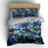 Swirling abstract colorful patterns. Bedding sets Duvet cover sets Duvet covers Pillowcases(1 * Duvet Cover 2 * Pillowcases without duvet insert)