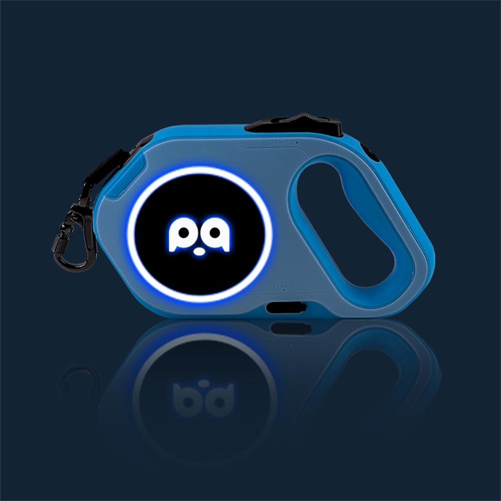 5M Automatic Retractable Big Dog Leash For Medium Large Dogs Led Lighting Durable Pet Walking Nylon Lead Rope Mascotas Leashes