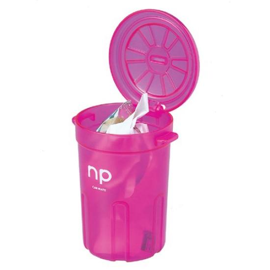 CARMATE Akcesoria Samochodowe do Wnętrza na Napoje Akcesorium DZ70 "Perfect Holders" Organizer w Kształcie Wiaderka, Różowy,