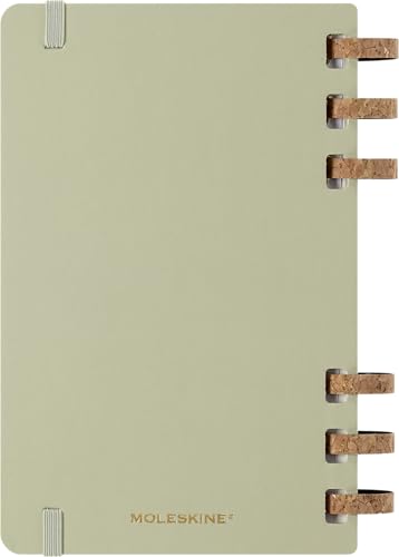 Moleskine 2026 Planner, January Start, 12-Month Spiral Academic Diary, Large Size (13cm x 21cm), Almond, DHSPP2912MWH3Y26