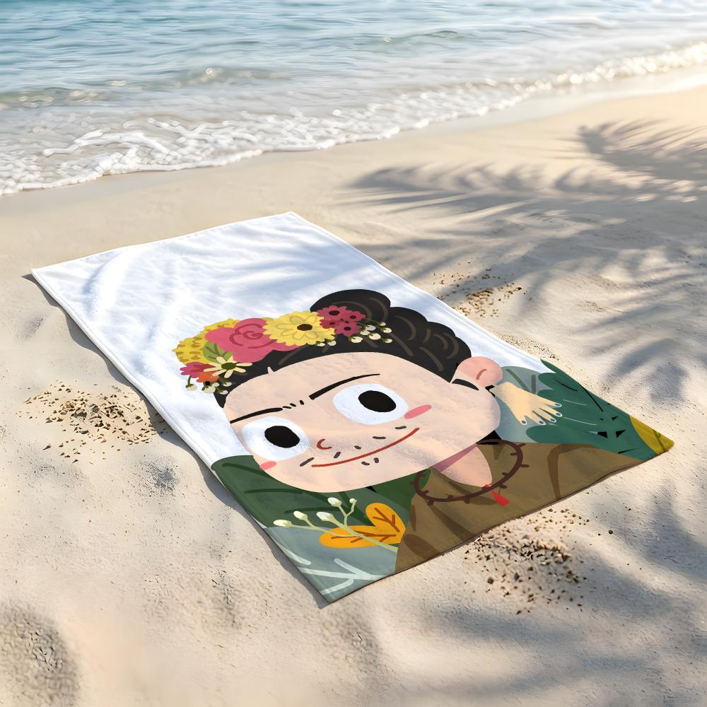 Art F-famous P-painting Towel Beach Blanket Towel  For Travel Gym Shower Luxury Lightweight Camping Pool Hot