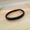 Korean Fashion Shiny Beaded Headband For Women Full Crystal Diamond Hair Hoop Wedding Bridal Hair Jewelry Accessories
