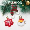 Płat Śniegu PU Skóra Breloczek Urocza Torba na Słuchawki Kreatywna Boże Narodzenie Zawieszka Damska