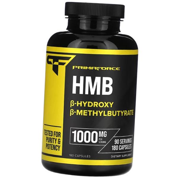 Гидроксиметилбутират, HMB 1000, PrimaForce  180капс (27107008)