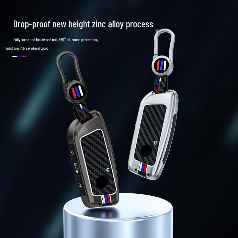 Premium Alloy Key Case for BMW 7 Series 2023: 740/735Li, X7, iX, New I7, XM, X1