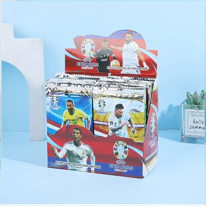 Premium Football Star Cards European Cup Cristiano Ronaldo Neymar Messi Collectible
