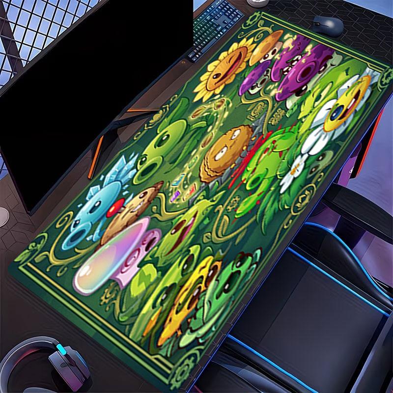 Plants VS Zombies Print Mouse Pad, for Keyboard Pad Laptop PC Mat for Office Home Use, Desk Decor, Perfect Birthday Gift for Gamers