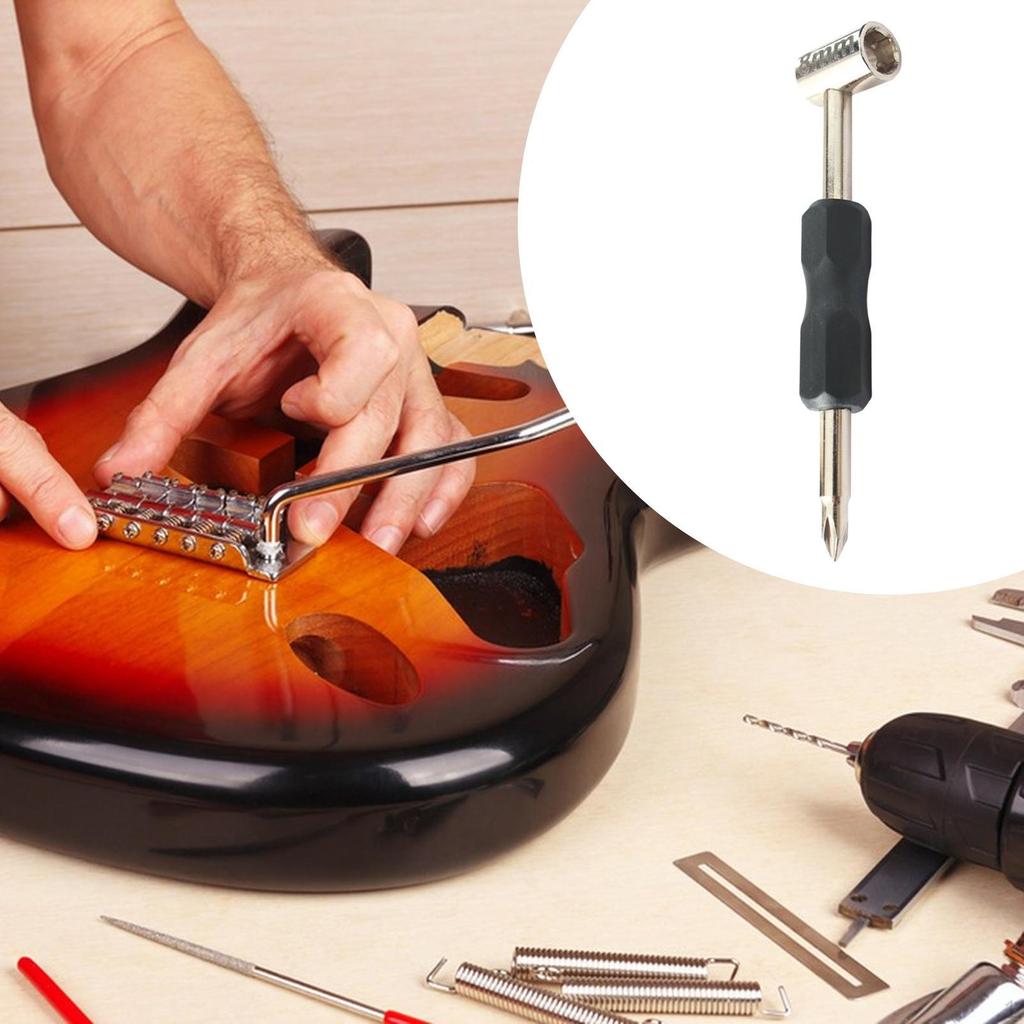 Guitar Shank Wrench Hex Key Neck Adjustment Tool Luthier Accessory Sturdy Metal Precision