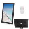 17in HD Digital Photo Frame 1440x900 Support MP3 MP4 Image Play with Digital Clock calendar 100‑240V