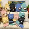 Four-Piece Backpack Set Puppy Student Schoolbag Unisex Large Capacity Backpack