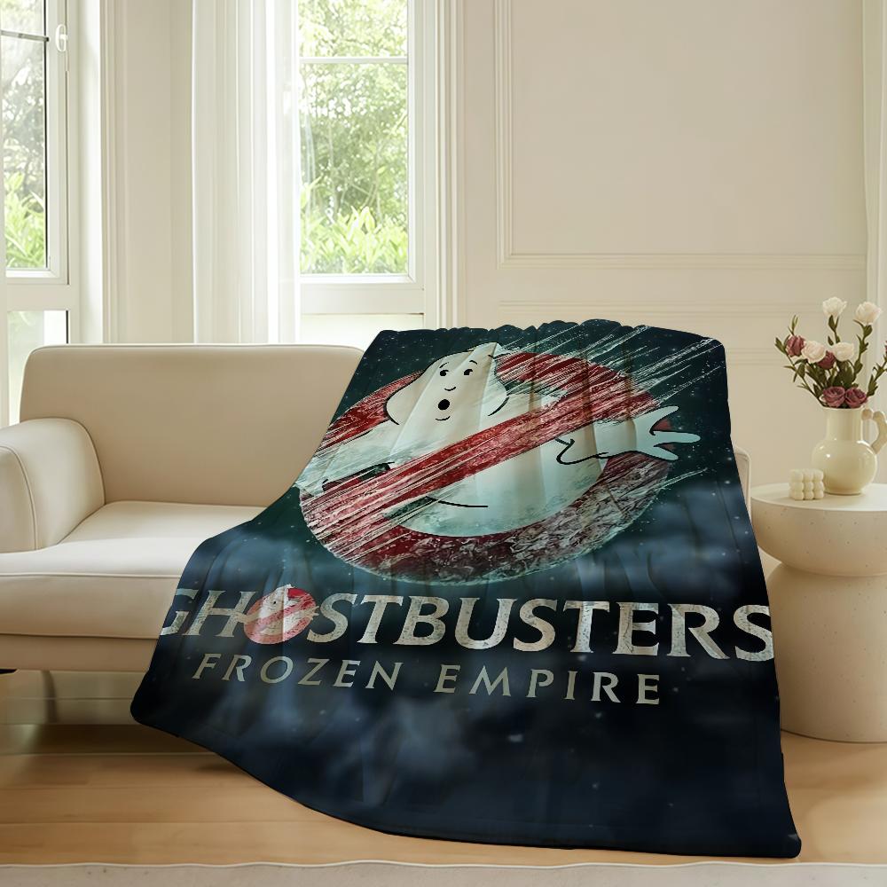 Classic Film G-Ghostbusters-S Cool Blanket Warm Soft Suitable For Bedroom Sofa Bed Living Room Office Travel Camping Gifts