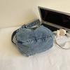 Denim Bag Women's Crossbody Bag Commuter Large Capacity Shoulder Bag