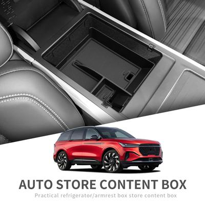 Center Console Armrest Storage Box for Lincoln Nautilus 2025 2025 Car Central Tray Organizer Accessories Tidying
