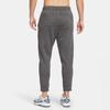 Nike Solid Color Training Casual Elastic Mid Waist Knit Pants Men Bottoms Dark-Grey DQ5406-071