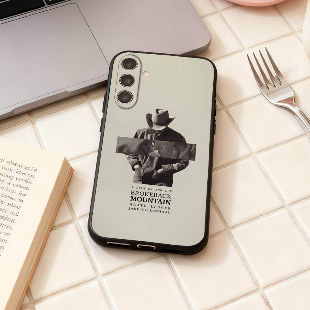 Movie Brokeback Mountain Phone Case For Samsung Galaxy A73,A72,A71,A70,A53,A52,A51,Others Soft Black Shell