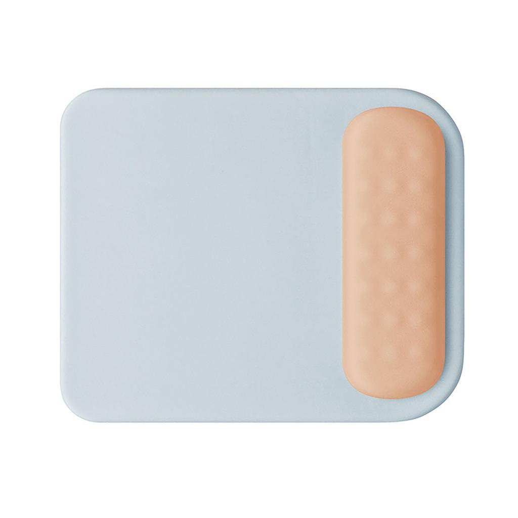 Wrist Protector Mouse Pad Silicone Polyurethane Fiber Soft Skin Friendly Computer Mouse Pad for