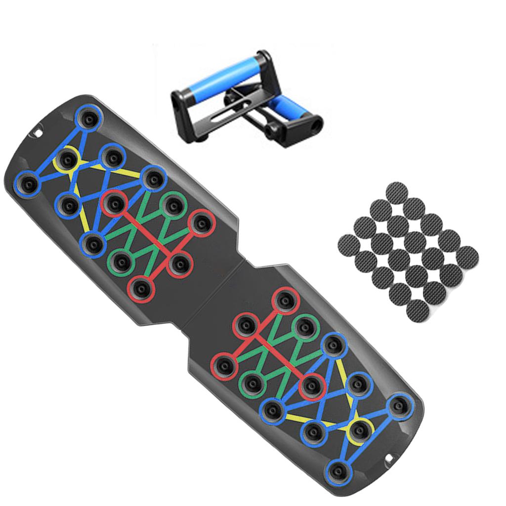 Push Up Board Multifunctional Foldable Fitness Workout Push up Tool Pushup Stands Exercise Board Muscle Board for Home