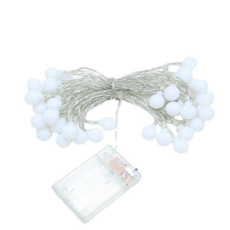 LED Solar String Lights: Outdoor Camping & Courtyard Tent Decor with Colored Bulb