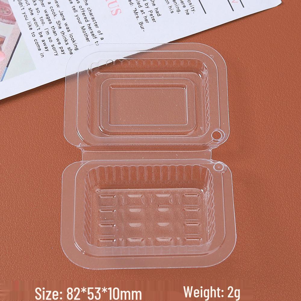 DIY Simulation Food Toy Takeout Box: Handmade Resin Hair Clip Pretend Play Accessories