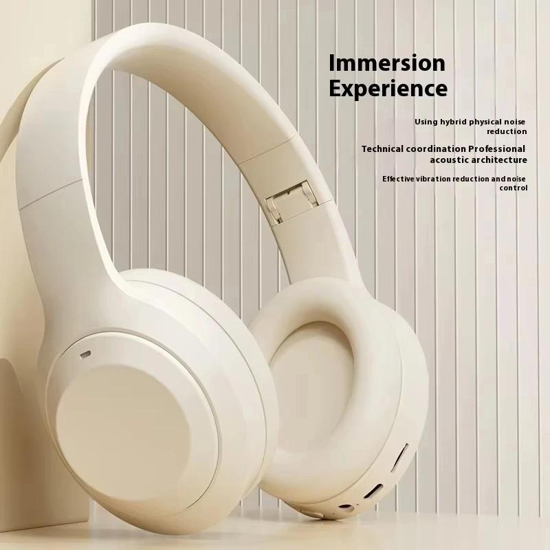 M5 Drahtloses Headset Bluetooth5.3 HiFi Stereo Kopfhörer Geräuschunterdrückung Gaming Kopfbügel Faltbar mit Mikrofon Ohrhörer