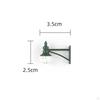 5Pcs 1/87 Scale Street Lights Simulation Decoration Durable Miniature Model Railway Lamps Lamp for