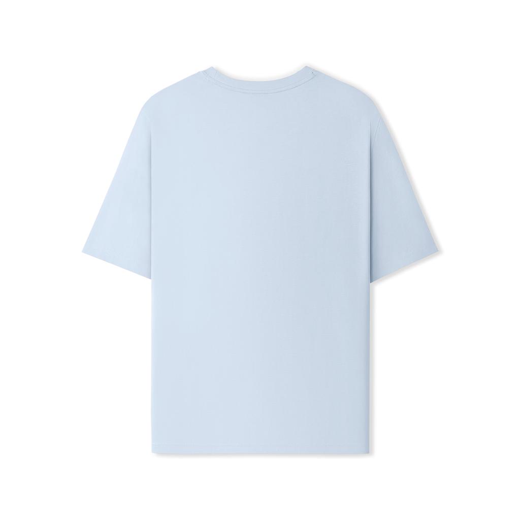 Skechers Knitted Round Neck Loose Fit Short Sleeve T-Shirt Unisex tops L226U065-026P