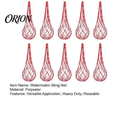 Space Saving Vine Support 10Pcs Watermelon Sling Nets, Weatherproof Reusable Melon Holder Heavy Duty Hammock Mesh, Fruit Hammocks for Cantaloupe
