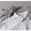 Japanese Style Striped Long Sleeve Shirts for Men Daily Spring/Autumn Pure Cotton Soft and Comfortable Casual Tops Youth New Fashion Men Shirt