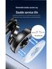 Vacuum Car Phone Holder: Foldable Magnetic Dashboard Mount for Navigation