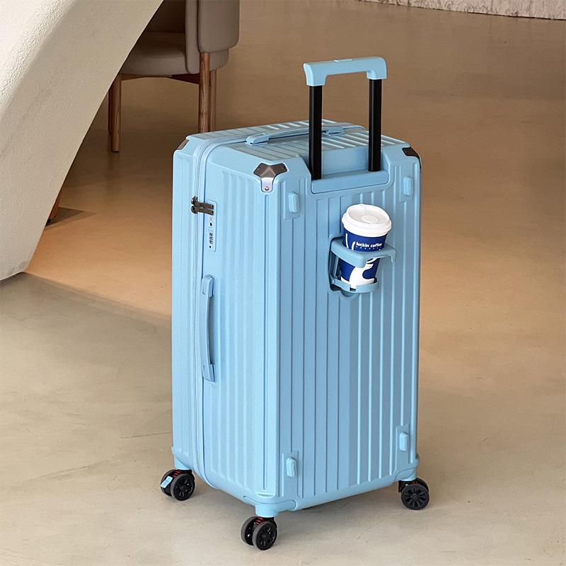 Anti-Fall Aluminum Frame Luggage Trolley with Large Capacity & Combo Lock