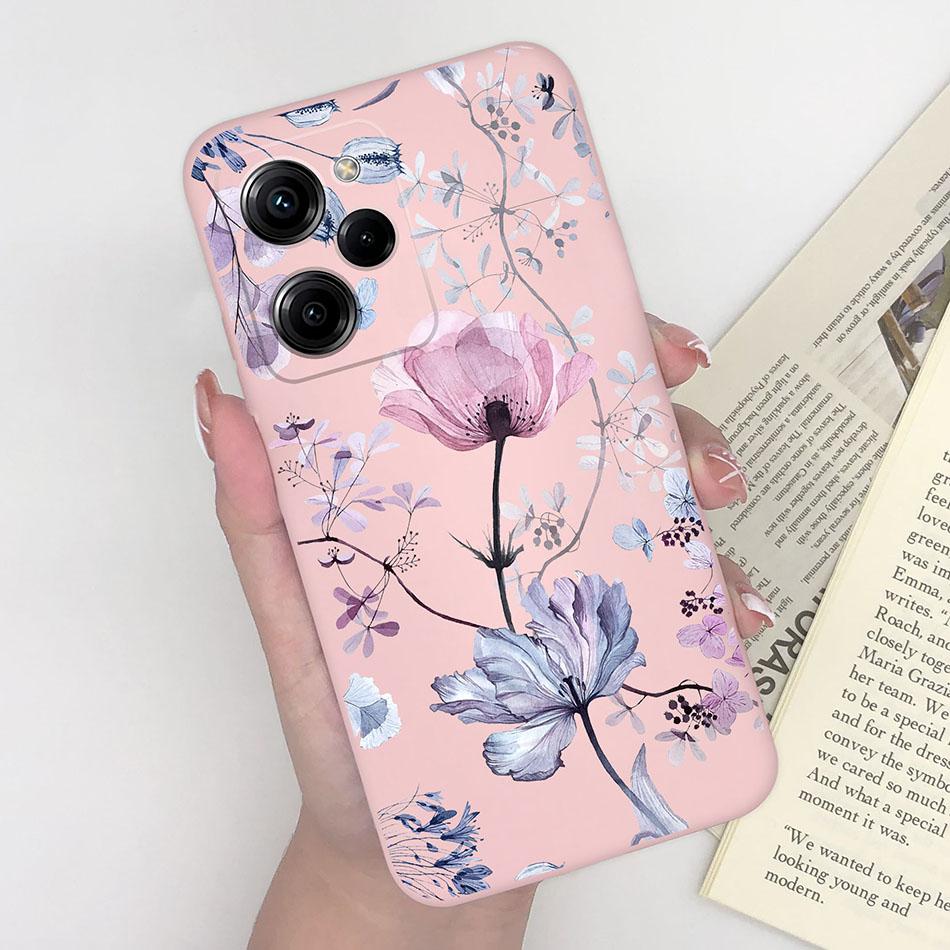 Silicone Case For Xiaomi Poco X5 Pro Pilot Bear Back Cover For POCOX5 X5Pro 5G Poco X 5 Pro Soft Matte Protective Phone Cases