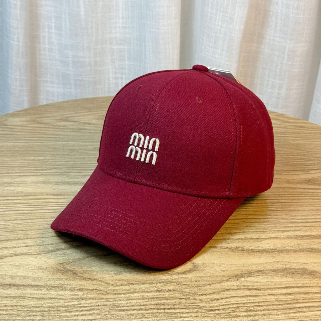 Autumn and Winter Baseball Cap Korean Version Embroidered Fashionable Casual Hard Top Versatile Face Showing Small Trendy Brand Peaked Cap for Women