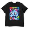 Gravycatman Gaming Kids Pattern T-Shirt Anime Shirt Anime T-shirt Custom Shirt Funny T Shirts for Men