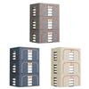 3Pcs Stackable Storage Boxes Reusable Linen Carrying Container Waterproof Closet Zippers Container for Holiday Decorations Books
