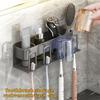 Strong Load-bearing Wall Mounted Organizer No Punching Install Bathroom Accessories  Bathroom