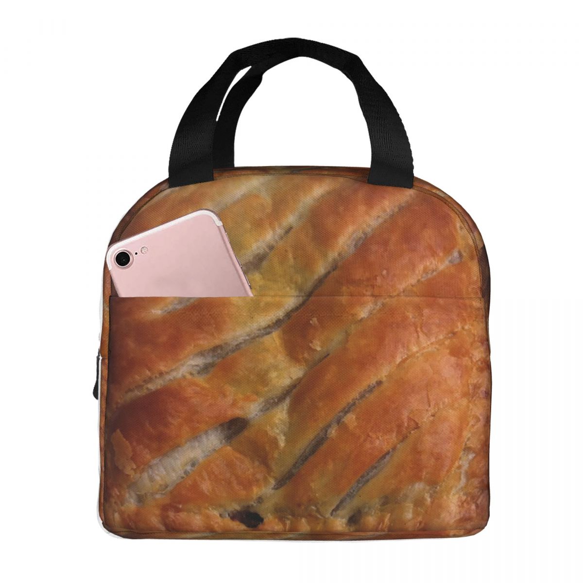 Greggs Steak Bake Insulated Lunch Bag for Kids School Cooler Thermal Food Box Tote Portable Lunch Boxes Container One Size