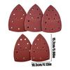 Sandpaper Sheets Triangular Design Sanding Paper 11-Hole Design Multi-Purpose Sandpaper For Metal Polishing Car Repair Wooden