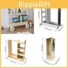 Children Storage Wooden Wardrobe Multifunction Shelves Parent Interaction Toy