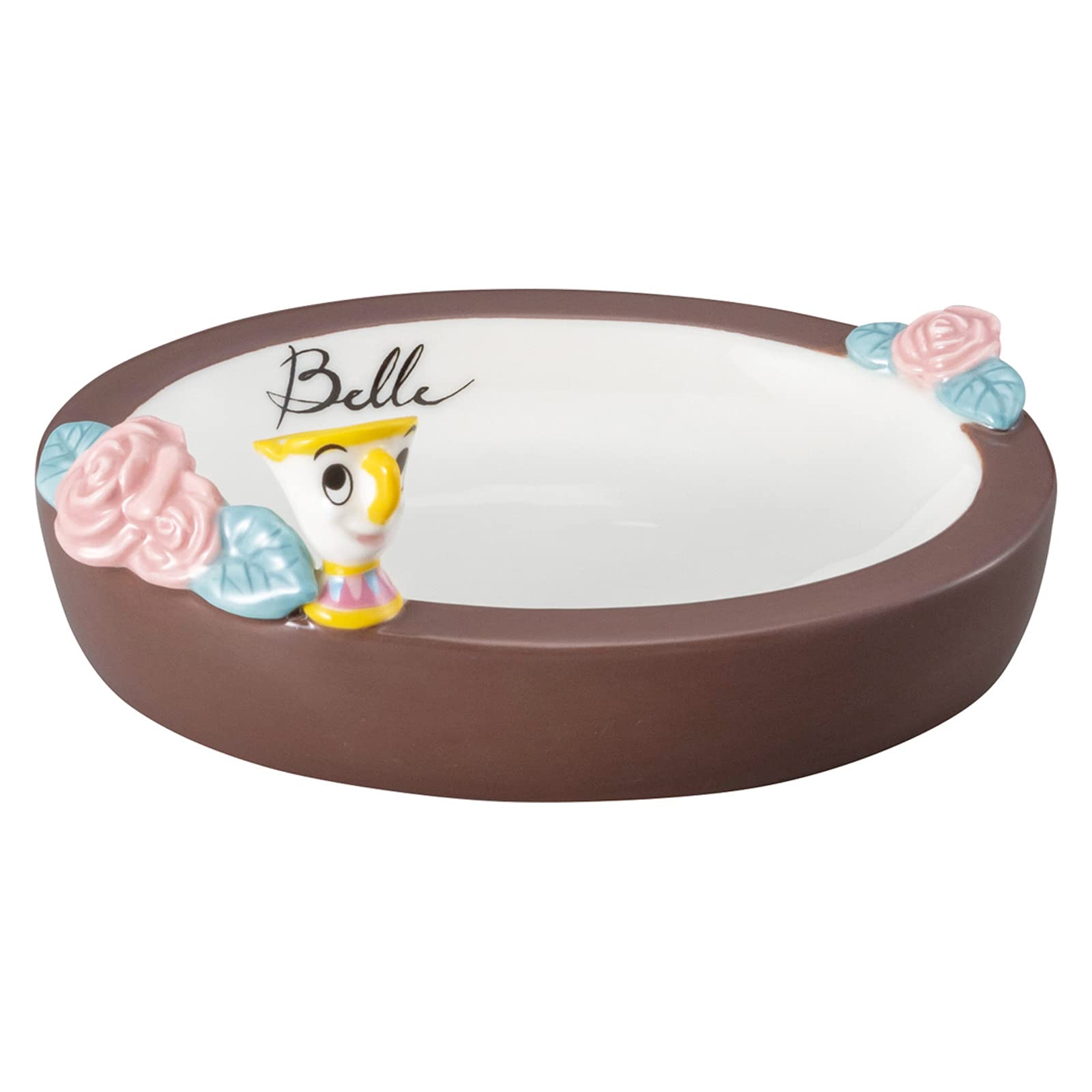 

Sun Art Disney and the Chip Soap Dish 14cm SAN3635 Brown Beauty Beast Approx.