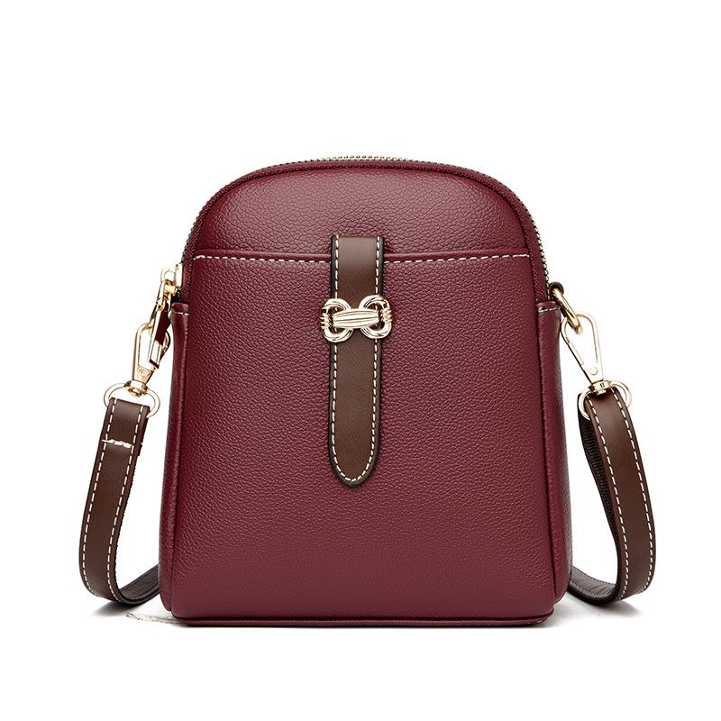 

Женская сумка-кроссбоди для телефона 2024 - Вертикальный стиль, Универсальная модная наплечная сумка 18x15x7 cm