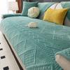 Crystal Fleece Sofa Cushion  Autumn And Winter New Plush Seat Cushion Cover Thickened Warm Sofa Cover Cross-Border