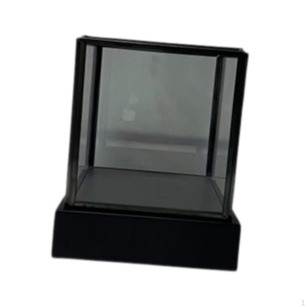 Clear Display Case Protection Vintage Dustproof Storage, for Collectibles Models Dolls