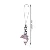 Elegant Small Dolphin Bag Decoration Phone Chain Strap With Hole For Handmade Bracelet Or Keychain Design