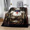Coperta Stampata Cartoon G-Ghostbusters Calde Coperte in Flanella Morbide e Confortevoli Coperta da Casa Viaggio Fodere per Letto Regalo di Compleanno