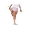 Adidas Pacer 3S Wvn Comfortable Solid Color Elastic Sports Shorts Women Shorts Pink EI8344