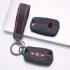 Sleutelhangerhoesje voor Ford Focus Fiesta Mondeo Kuga Transit Ecosport met Sleutelhanger Krasbestendige Bescherming Schokbestendige Bescherming Zachte Griptextuur