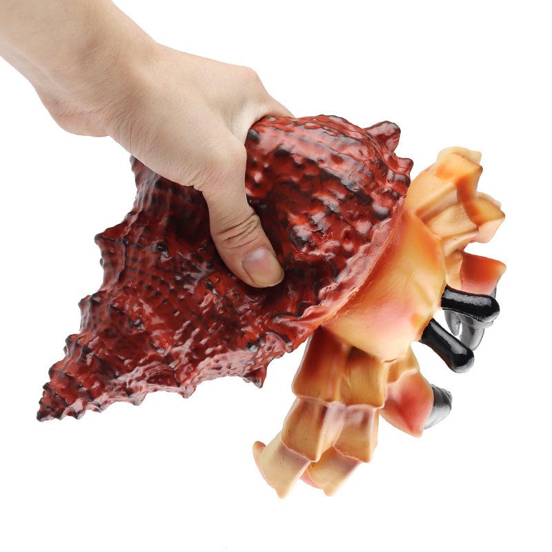 Kids' Large Soft Rubber Hermit Crab Cognitive Simulation Stress Relief Toy